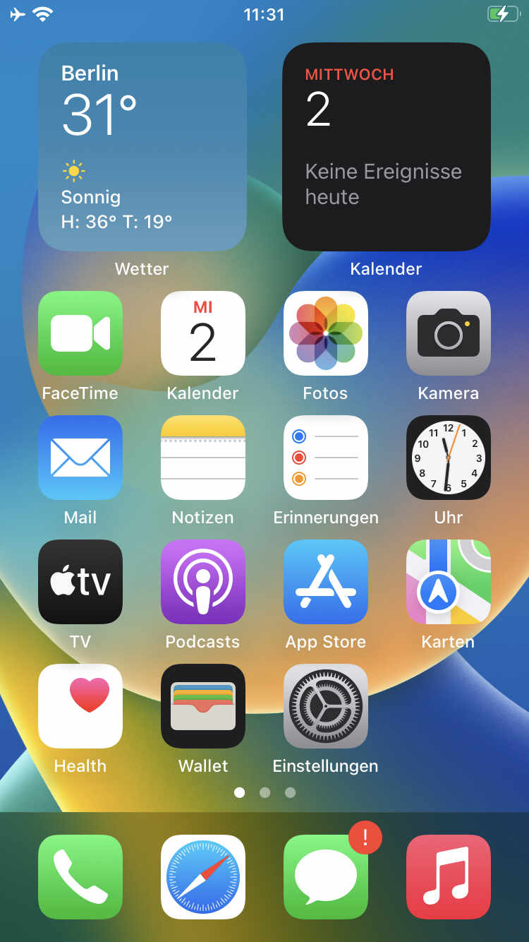 01-IOS-16-Einstellungen-auswaehlen Japanische Tastatur aktivieren