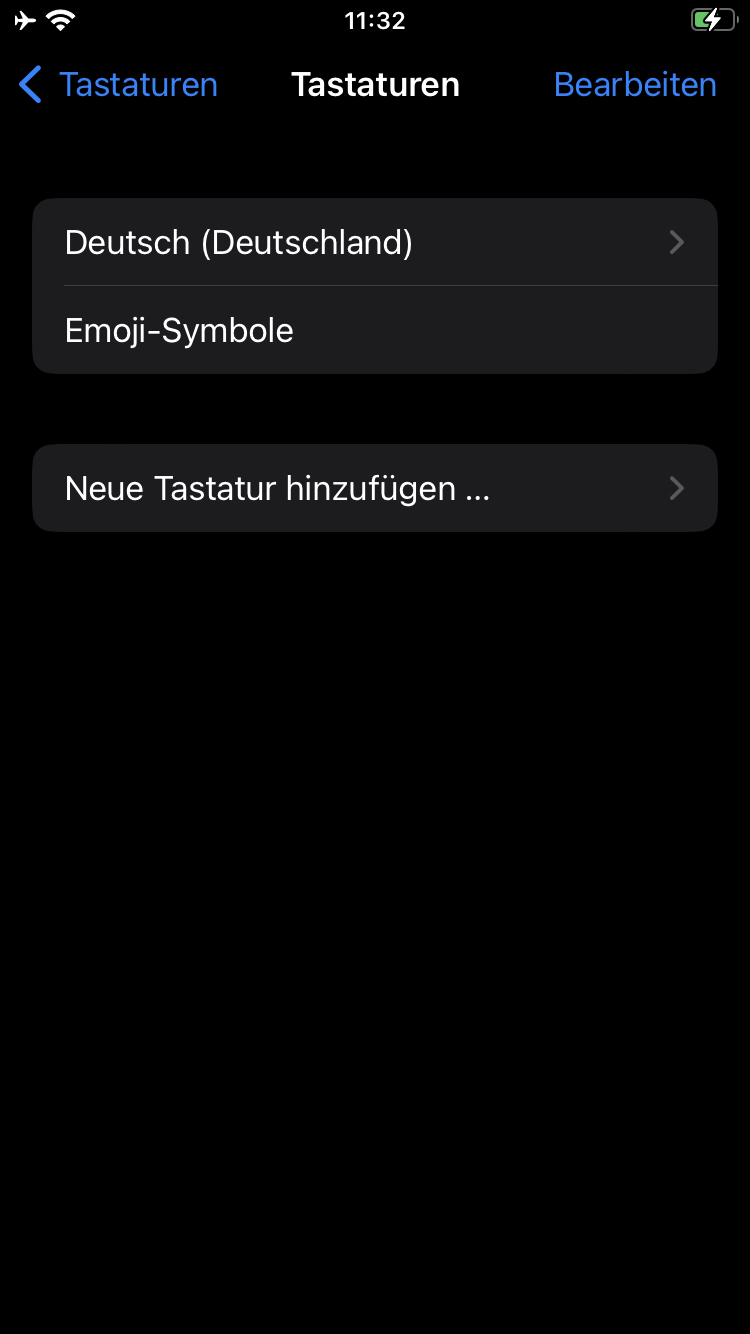 05-IOS-16-Tastatur-neue-Tastaur Japanische Tastatur aktivieren