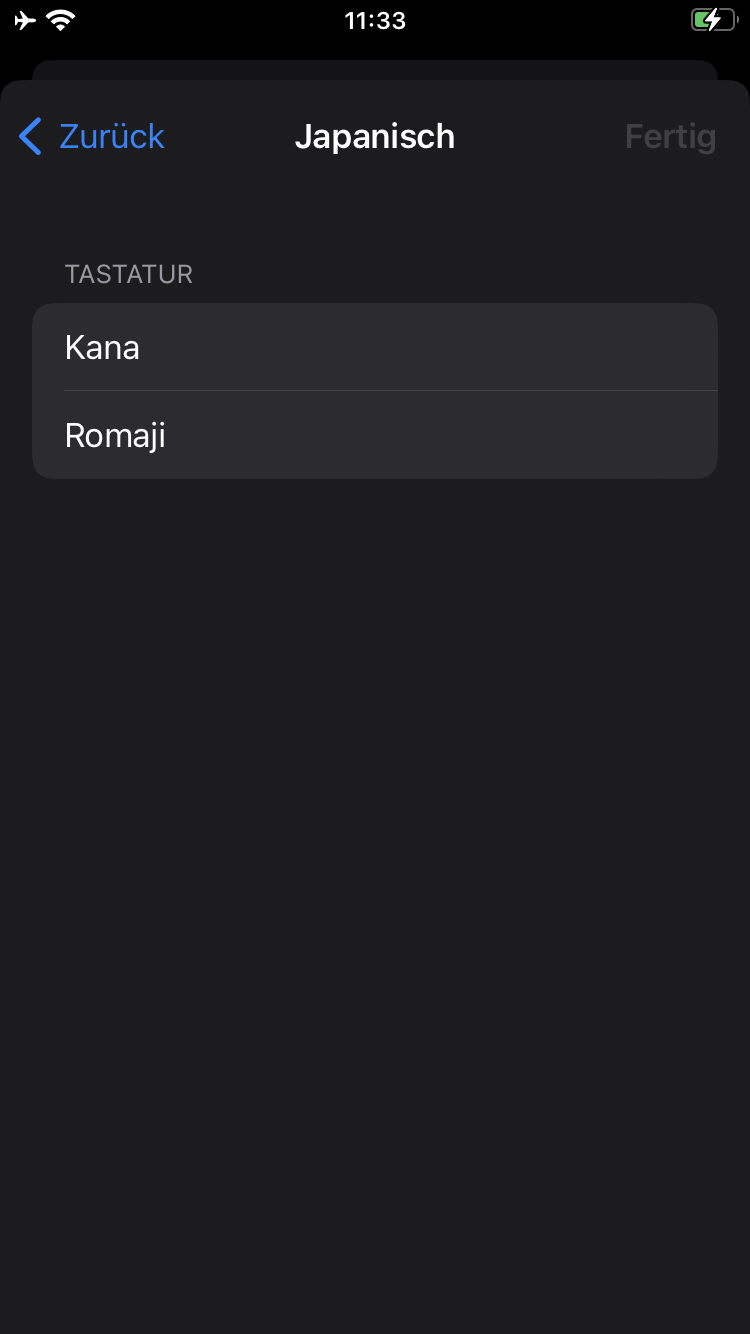 08-IOS-16-Japanische-Tastatur-auswaehlen Japanische Tastatur aktivieren